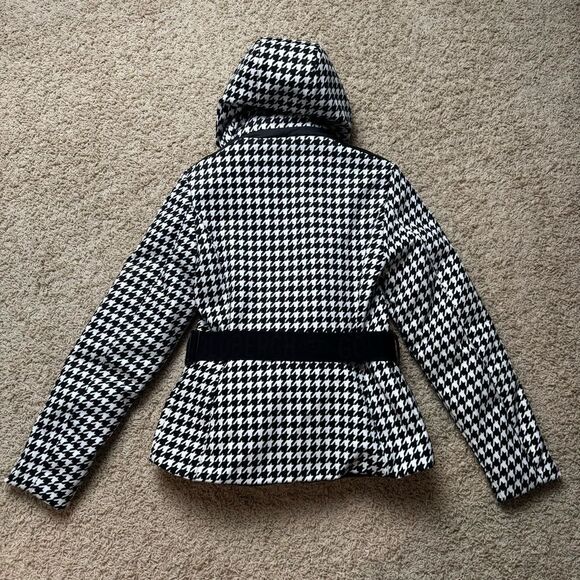 Goldbergh Galaxy Printed Ski Jacket HIDA Belted Jacket NWT US 6 Houndstooth - Picture 13 of 13